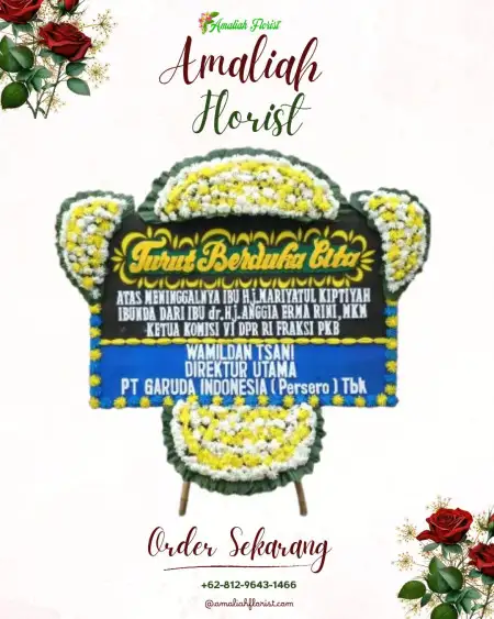 Papan Bunga Duka Cirompang